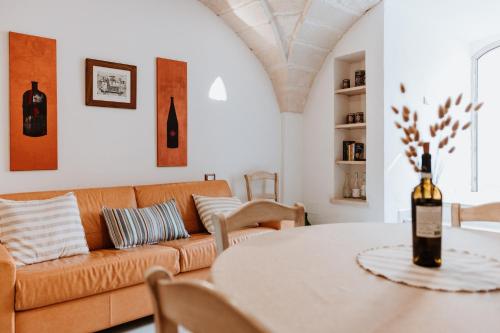 Posezení v ubytování VinTage rooms