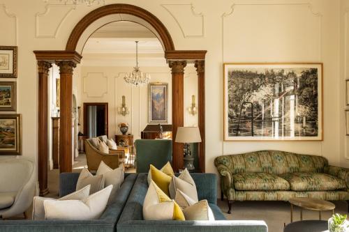 Posezení v ubytování Ellerman House