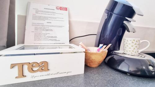 Kemudahan buat kopi dan teh di Gîte « chez les Bernaux »