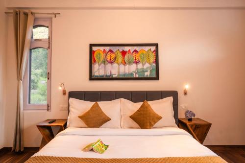 Cama o camas de una habitación en Alt Life - Dharamkot (Mcleodganj)