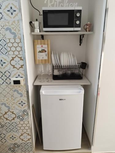 Dapur atau dapur kecil di IL Conte a Casa