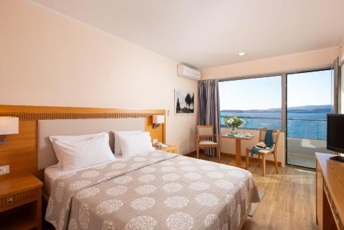 Postel nebo postele na pokoji v ubytování Mediterranee