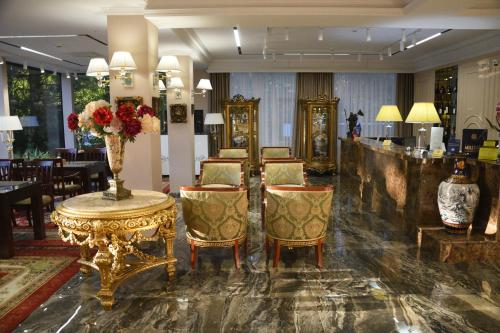 Un lugar para sentarse en Hotel Royal Florence