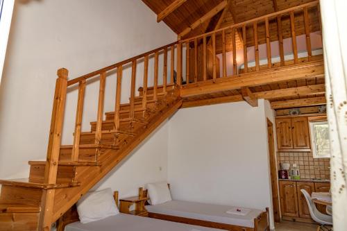 Postel nebo postele na pokoji v ubytování Villa Mare Studios