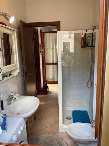 Koupelna v ubytování Villino il limone