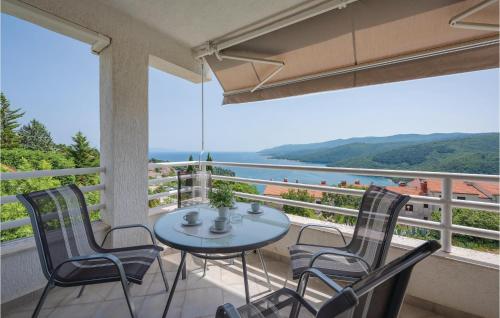 Lovely Apartment In Rabac With House Sea View
