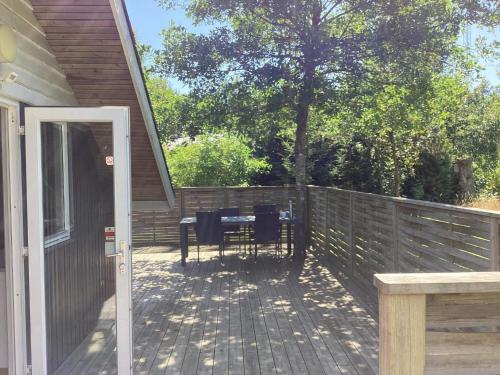 Balkón nebo terasa v ubytování 6 person holiday home in Give-By Traum