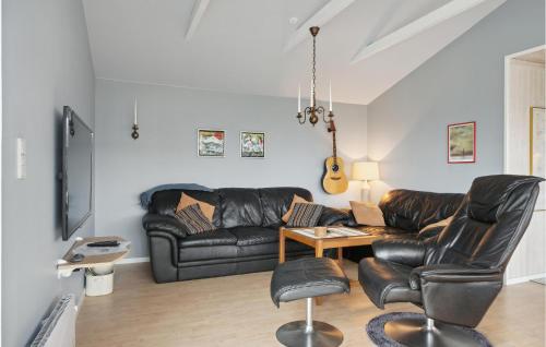 Χώρος καθιστικού στο Holiday Home Binderup Strandpark Iv