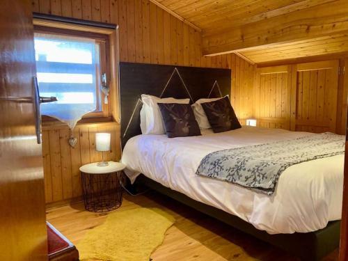 Posteľ alebo postele v izbe v ubytovaní Appartement cosy avec lits faits à l'arrivée