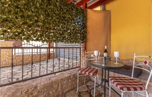 Balkón nebo terasa v ubytování Awesome Apartment In Sibenik With Wifi