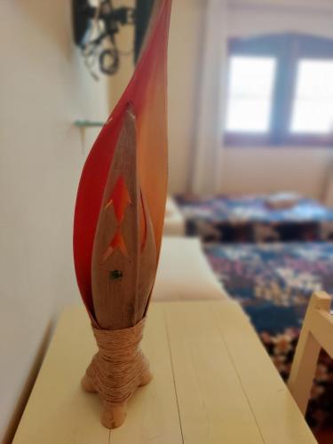 Ένα ή περισσότερα κρεβάτια σε δωμάτιο στο Manga Rosa Hospedagem