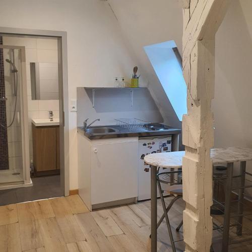 Køkken eller tekøkken på Studio Obernai