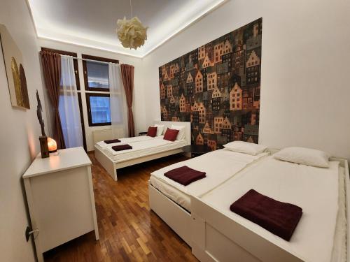 T8 "The Crimson Suite" Apartment with 2 bathrooms 1238 Budapest, Török utca 8 kép - 3