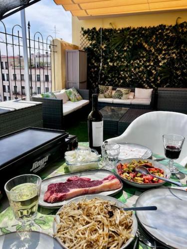 Retiro Park-Roof Top Studio & Huge Terrace