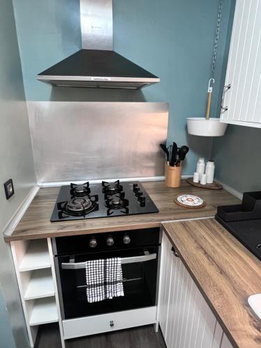 Cucina o angolo cottura di Casa Olalla