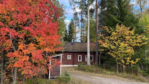 Bygningen som feriehuset ligger i