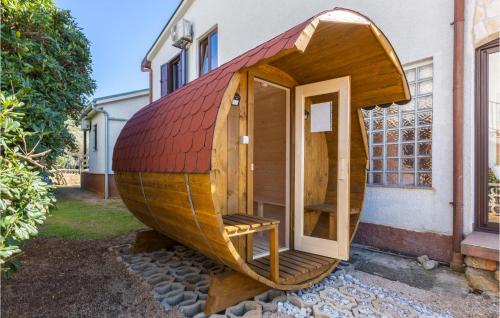 Budova, kde se apartmán nachází