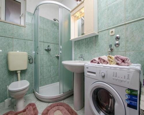 Koupelna v ubytování Apartment SEA VIEW