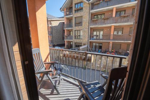 Apartaments Ashomeにあるバルコニーまたはテラス