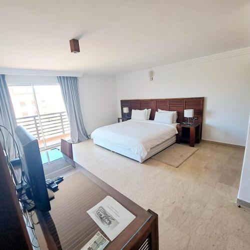 Postel nebo postele na pokoji v ubytování Hotel Buenavista Dakhla