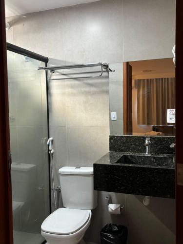 Ένα μπάνιο στο Hotel Gogó da Ema