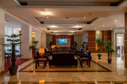 Mgs Salihoğlu hotelにあるシーティングエリア