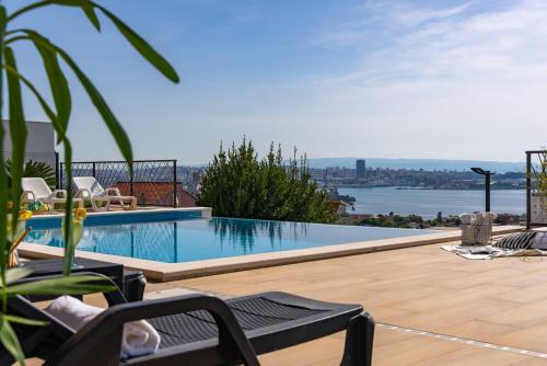 Villa Casa Bella with sea views - 1,4km from the beach