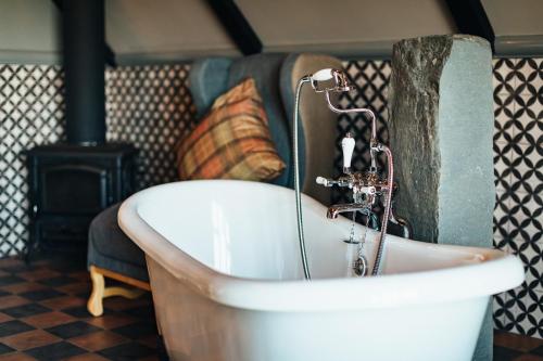 Un baño de Skálakot Manor Hotel