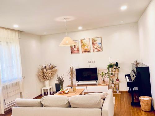 Een TV en/of entertainmentcenter bij Happy Nest Tuscany
