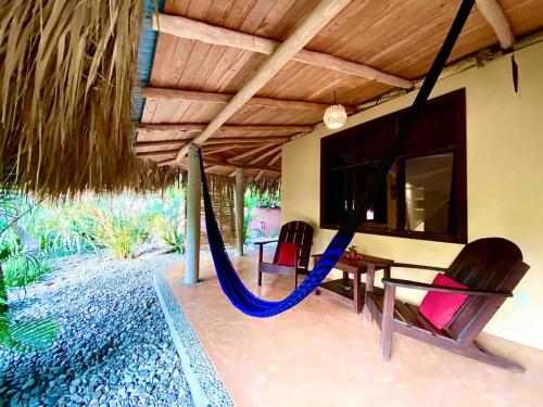 Galeriebild der Unterkunft Cabaña 2 El Cactus Playa Mermejita in Mazunte