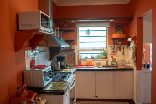 Kuchyň nebo kuchyňský kout v ubytování ZEN Home