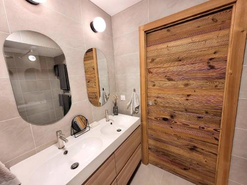 Appartement moderne 4 pers avec balcon et parking aux Gets