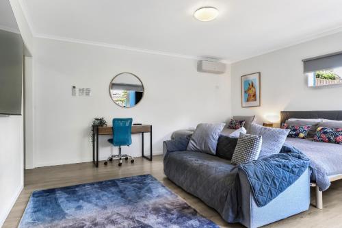 Χώρος καθιστικού στο Highton Accommodation (Geelong)