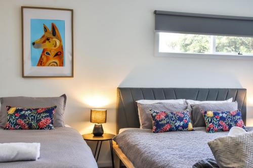 Ένα ή περισσότερα κρεβάτια σε δωμάτιο στο Highton Accommodation (Geelong)