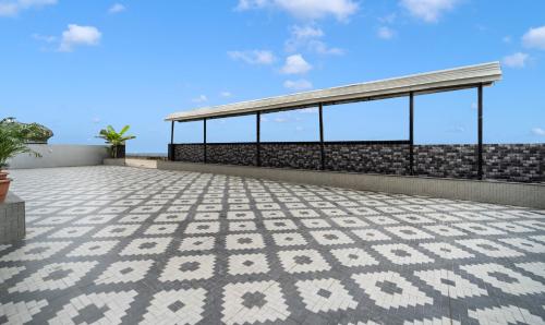 a view of the roof of a building at Treebo Kashvijoy, 7 Km From Kamakhya Temple in Guwahati