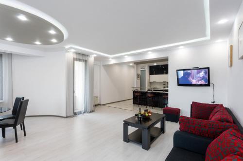 Μια τηλεόραση ή/και κέντρο ψυχαγωγίας στο Shevchenko Residence