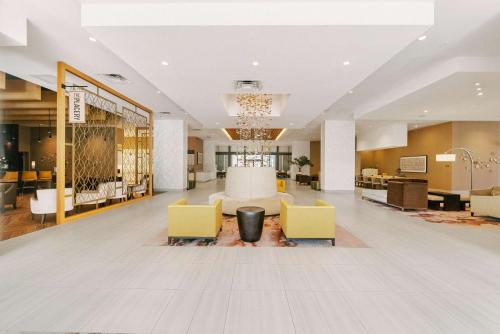 Ο χώρος του λόμπι ή της ρεσεψιόν στο Hyatt Place Pasadena
