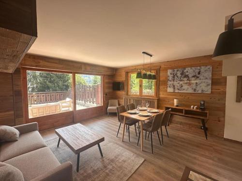 Studio Cosy cœur de Megève Le Soleil Levant