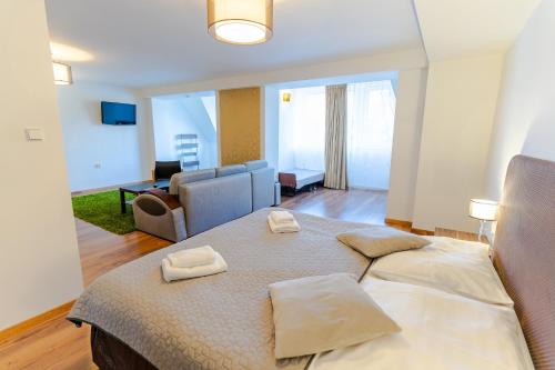 Hotel Ostredokにあるベッド