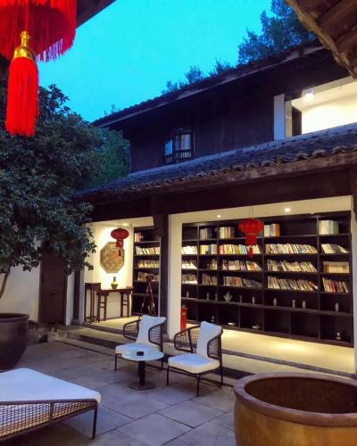 Ruang duduk di Xishang Yunjian Holiday Hotel