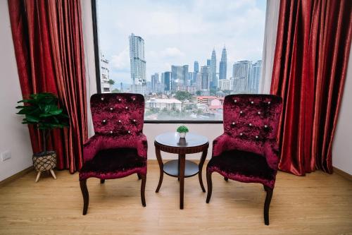 Ruang duduk di Kingston Hotel 5 - Chow Kit
