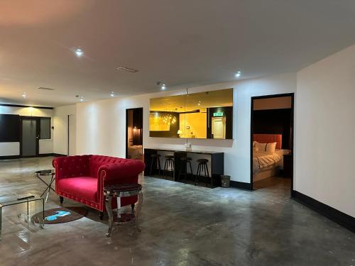 Η κουζίνα ή μικρή κουζίνα στο CJ HOUSE station 18 Ipoh