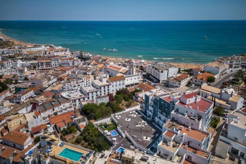 an aerial view of a city with the ocean at Bay View by OCvillas in Albufeira