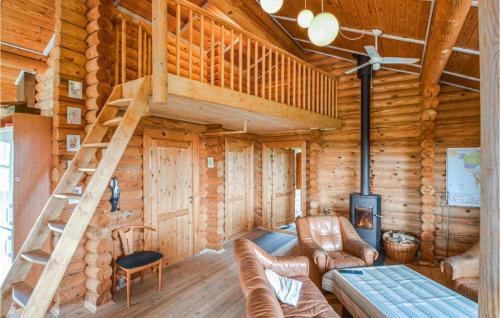 Χώρος καθιστικού στο Holiday Home Vinderup With Fireplace 07