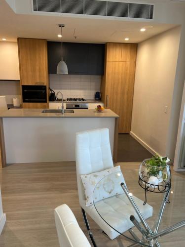 Una cocina o cocineta en Luxury Apartment with Panoramic Views