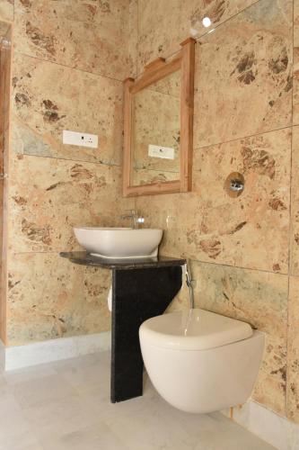 Koupelna v ubytování Hotel The Ginger House