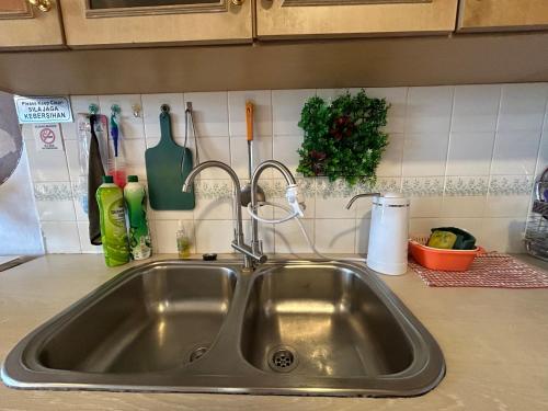 Dapur atau dapur kecil di Muji style Riverbank suites level 10