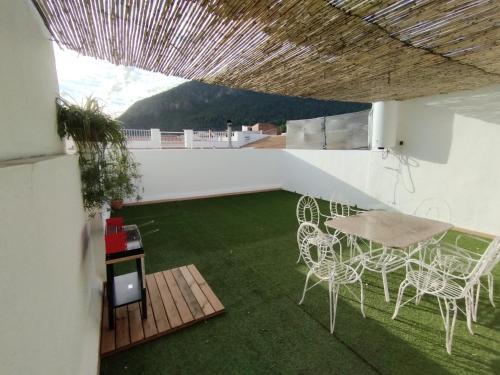 Nespecifikovaný výhled na hory nebo výhled na hory při pohledu z apartmánu