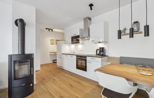 Kuchyň nebo kuchyňský kout v ubytování Gebirgsresort Winterberg