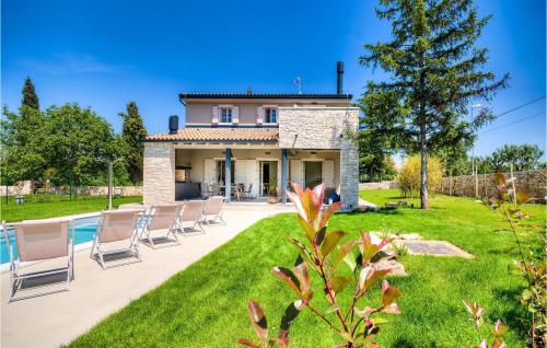 Zahrada ubytování Villa Tena
